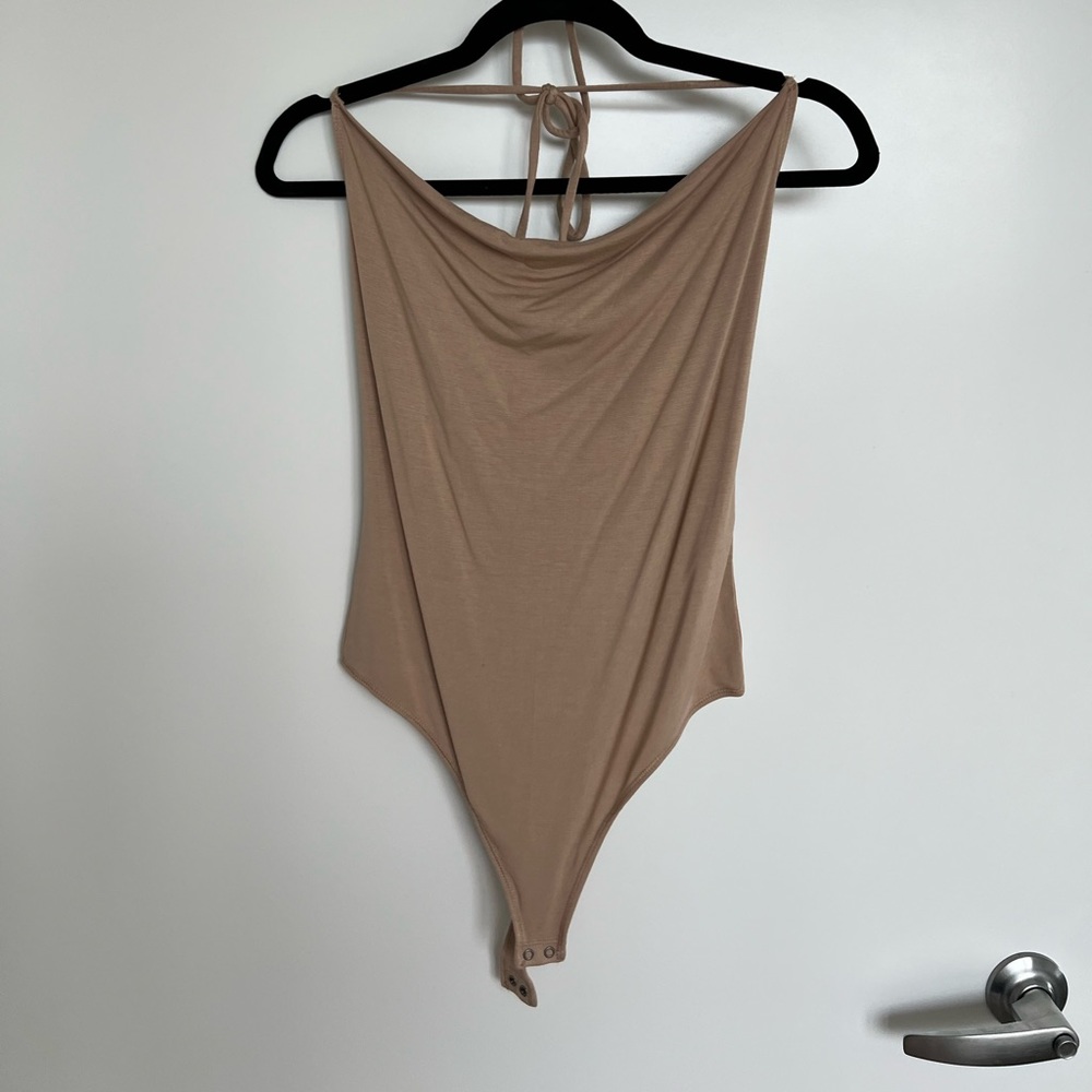 NWT Abercrombie cowl neck bodysuit